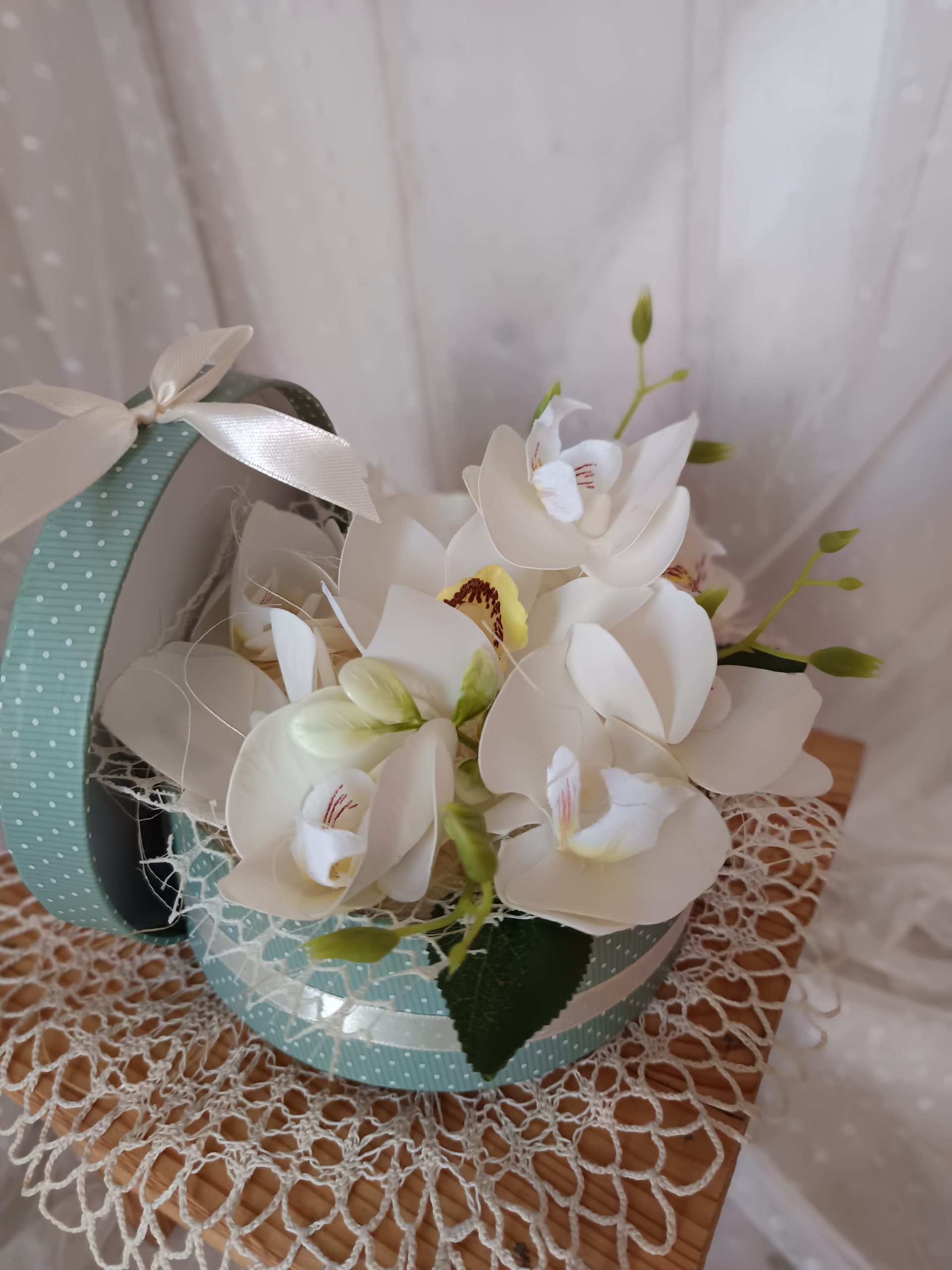 Fehér orchidea box - Image 2